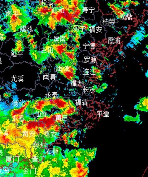 天黑了！福州刚遭遇强对流！大雨如注！