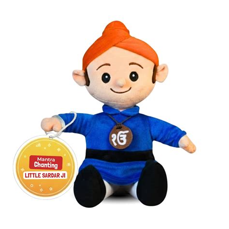 Panda's Box Mantra Chanting Sardar Ji Soft Toys for Kids | Sikh Musical ...