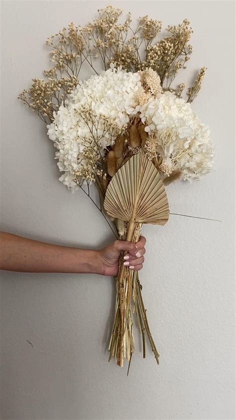 Dry wedding flowers dried flower bouquets dry wedding arrangments boho ...