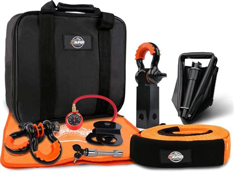 ZESUPER Off-Road Recovery Kit Recovery Tow Strap India | Ubuy