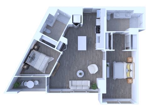 3D Floor Plan Rendering Bismarck, North Dakota by The 2D3D Floor Plan ...