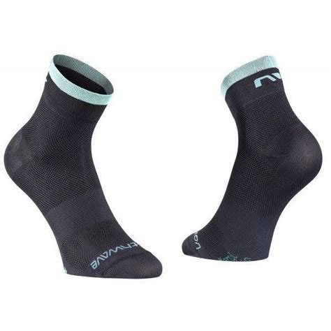 Northwave Origin Unisex Cycling Socks (Black/Light Blue) – BUMSONTHESADDLE