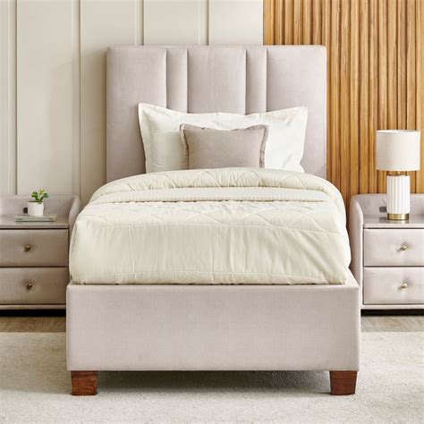 Buy Stellar Elite NXT Ameila Single Bed - Beige from Home Centre at ...