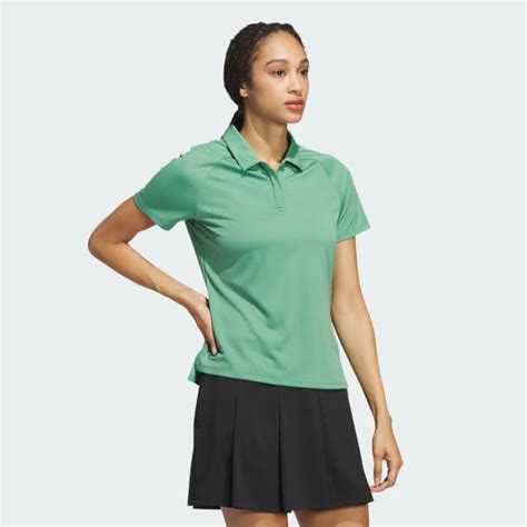 adidas Women's Ultimate365 HEAT.RDY Polo Shirt - Green | Free Shipping ...
