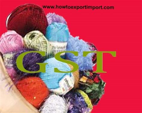 GST for manmade staple fibres in India