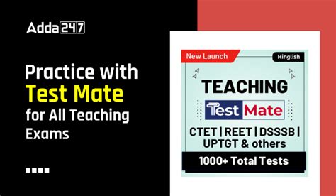 Practice with Test Mate for All Teaching Exams