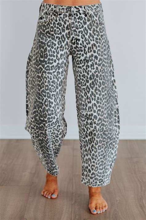 Razlyn KanCan Jeans - Leopard – Wild Oak Boutique