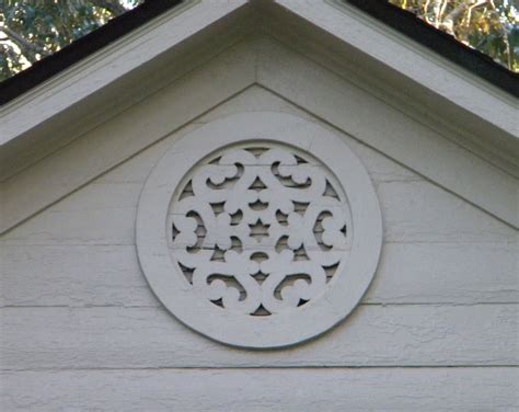 Decorative Gable Vent for Home Exterior in Oxford, MS