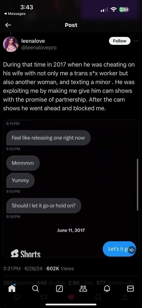 ANOTHER Dr Dis affair leak… promised her a partnership for explicit content (he lied) : r/Hasan ...