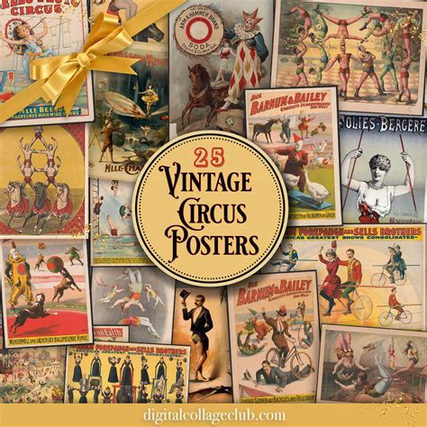 Vintage Circus Clipart 847 Vintage Circus Poster Stock Photos,
