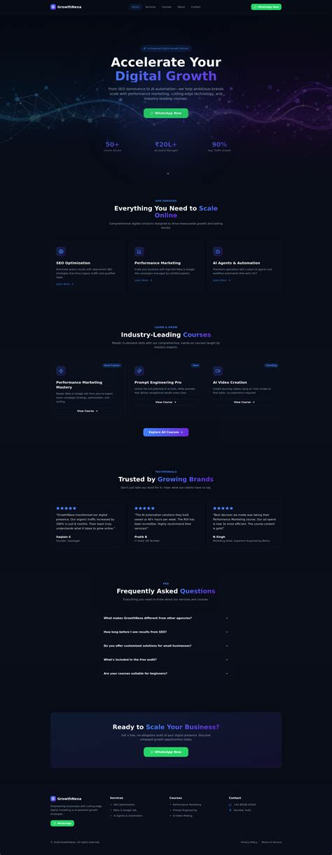Digital Marketing Agency | GrowthNexa