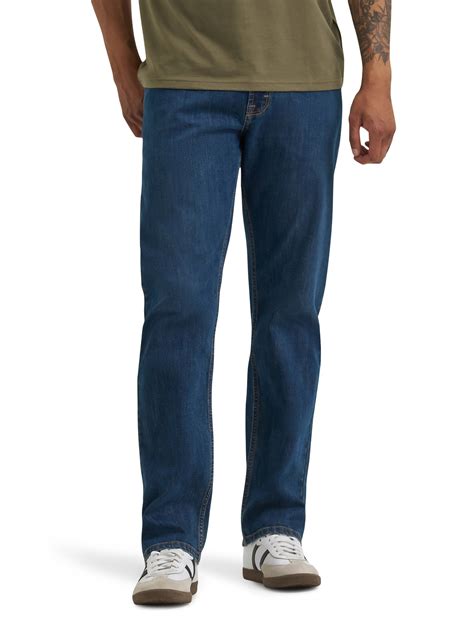Wrangler Men's Straight Fit Jean with Stretch - Walmart.com