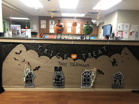 Clinic Halloween Decor