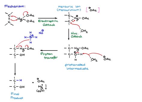 Mechanism Of Oxymercuration