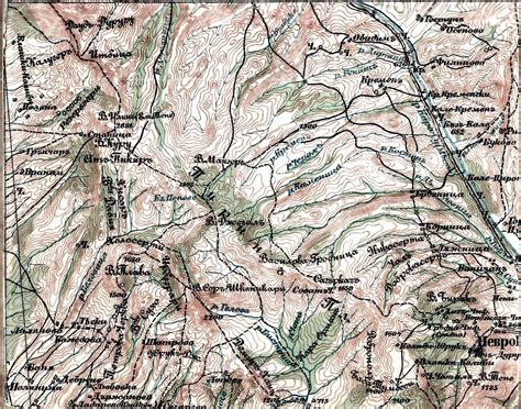 Bulgarian military map of south-eastern Macedonia, 1913