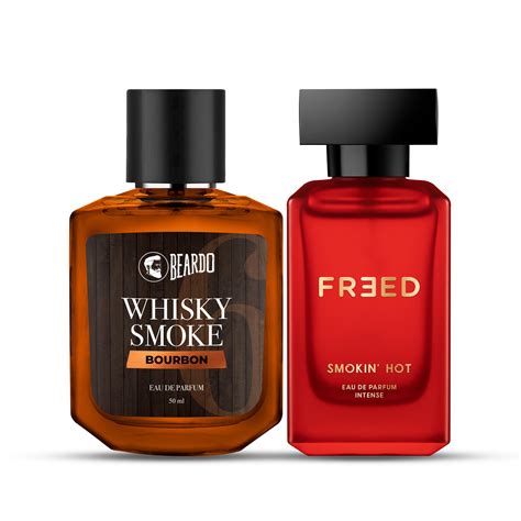 Buy Beardo Whiskey Smoke Bourbon & Freed Smoking Hot Perfume Edp Set Of ...