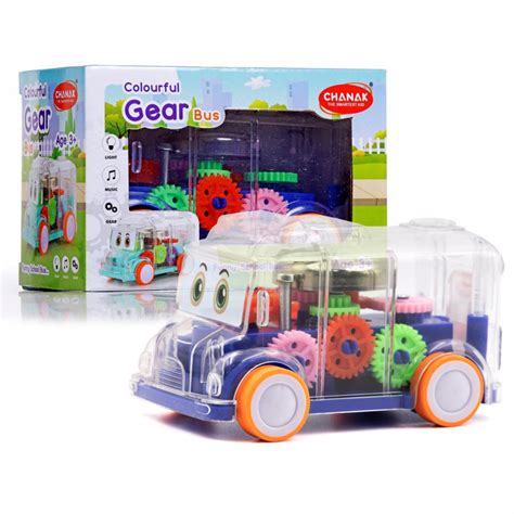 Buy Chanak Transparent Gear Bus For Kids At Just 249 Rs. | Aditi Toys ...
