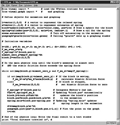 Vpython Animation 的图像结果