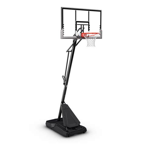Spalding 54 Inch Performance Acrylic Portable Basketball Hoop - Sparta ...