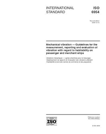 ISO 6954:2000, Mechanical vibration - Guidelines for the measurement ...