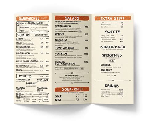 Potbelly | Menu & Signage Design • Katika Communications