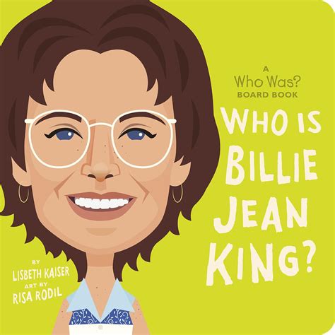 Who Is Billie Jean King?: A Who Was? Board Book (Who Was? Board Books ...
