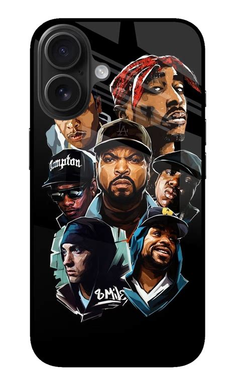 Buy Now Rappers Glass Case for iPhone 16 Online | Casekaro