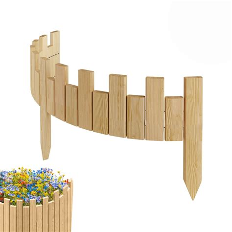 Floranica PŁOTEK OGRODOWY drewniany, elastyczny, obrzeże rabatek ...