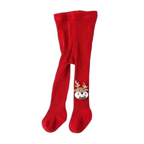 Christmas Reindeer Red & Gold Stockings for Christmas Party, Small 1-2 ...