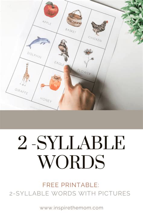 2 Syllable Words - (Huge Word List)