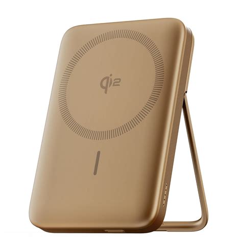 Ambrane Qi2 Magsafe Wireless 10000mAh Powerbank, Faster 15W Wireless ...