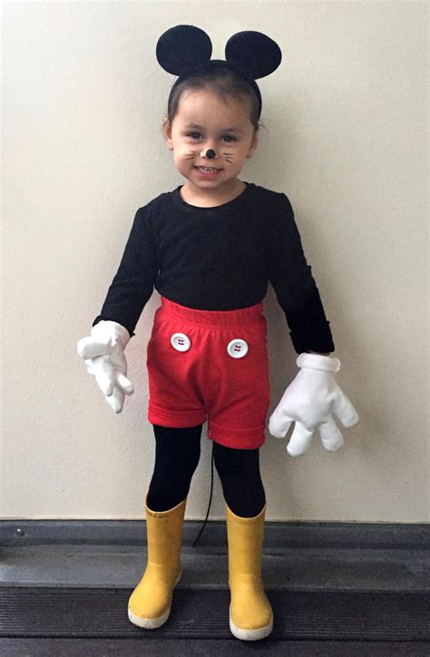 Mickey Mouse Halloween Costume Diy at Thomas Shea blog