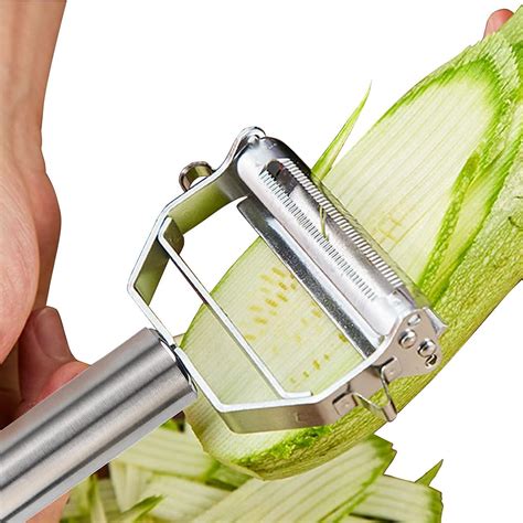 Stainless Steel Vegetable Peeler Multi-Functional Fruit & Vegetable ...