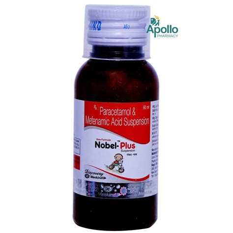 Nobel-Plus Suspension 60 ml Price, Uses, Side Effects, Composition ...