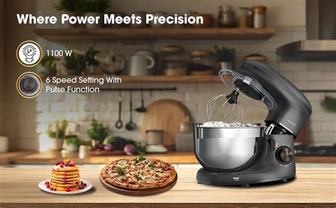 Buy Havells Crescent Stand Mixer 1100W|100% Copper Motor|Rust Resistant ...