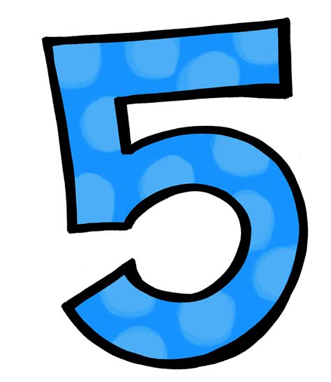 Number 5, five for friday beach sand #25436 - Free Transparent PNG Logos