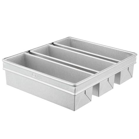 Chicago Metallic 44635 1 1/2 lb. 3-Strap Glazed Aluminized Steel ...