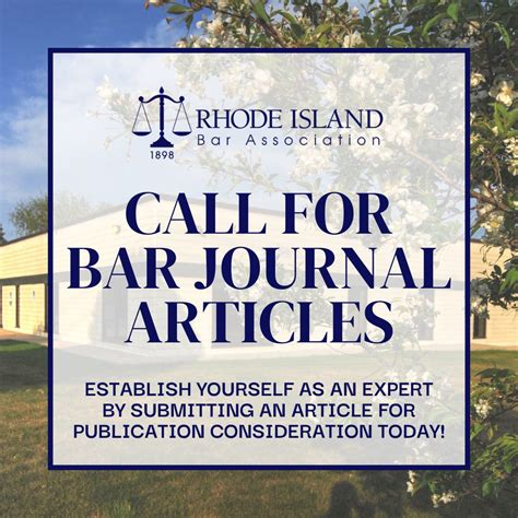 Rhode Island Bar Association on LinkedIn: Do you have an idea for a Bar ...
