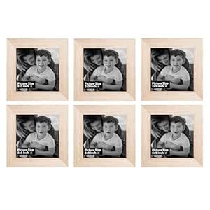 Art Street Decorative Premium Set of 6 Individual Wall Photo Frame (5 ...