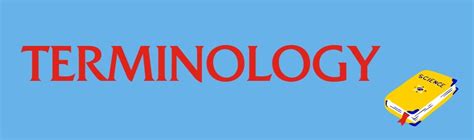 Image result for Science Terminology