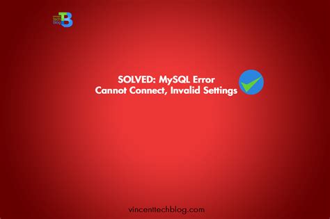 MySQL Connection Errors 的图像结果