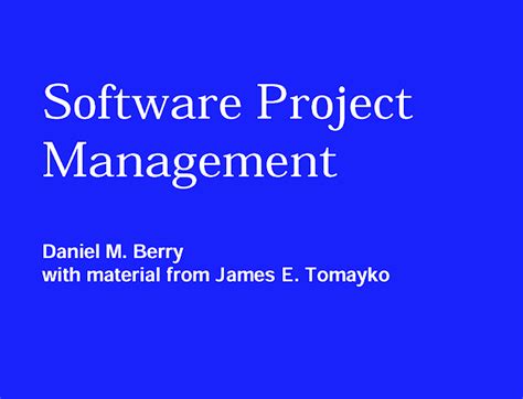 Project Software Management Tutorial 的图像结果