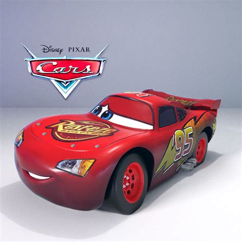3D file Disney Pixar Cars Diecast Lightning McQueen Vehicle 3d・3D print ...