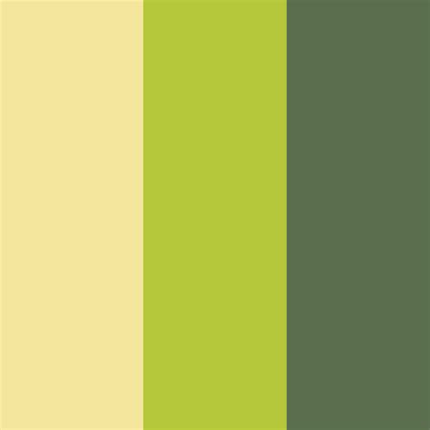 Lemon Green Color Palette - ColorDrop
