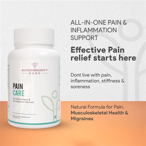 Autoimmunity Care Pain care