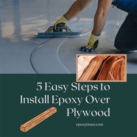 Epoxy Over Plywood Floor at Lily Bloom blog