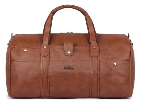 The Clownfish Emperor Series 37 litre Cinnamon Travel Duffel (Cinnamon