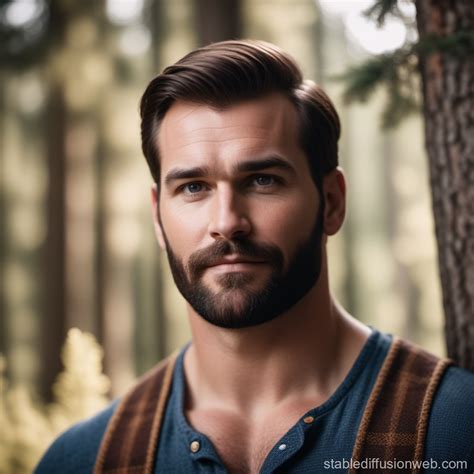 Paul Bunyan Headshot Profile Picture | Stable Diffusion Online