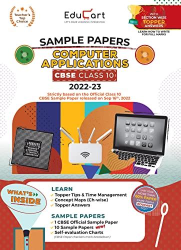 Educart CBSE Class 10 COMPUTER APPLICATION Sample Papers 2023 (With ...