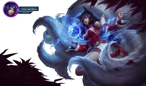 Ahri base 4K Render (png) (6000x3524) by KindRaven on DeviantArt